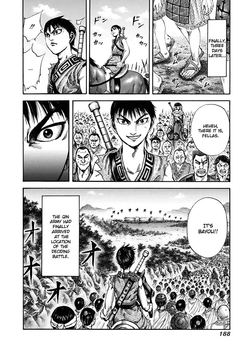 Kingdom manga, chapter 117, page 17 of 17