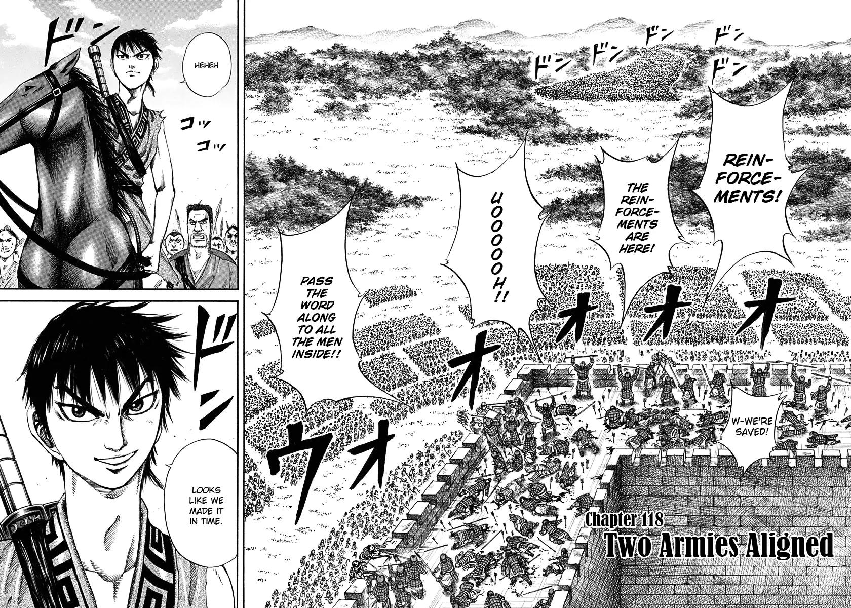 Kingdom manga, chapter 118, page 2 of 19