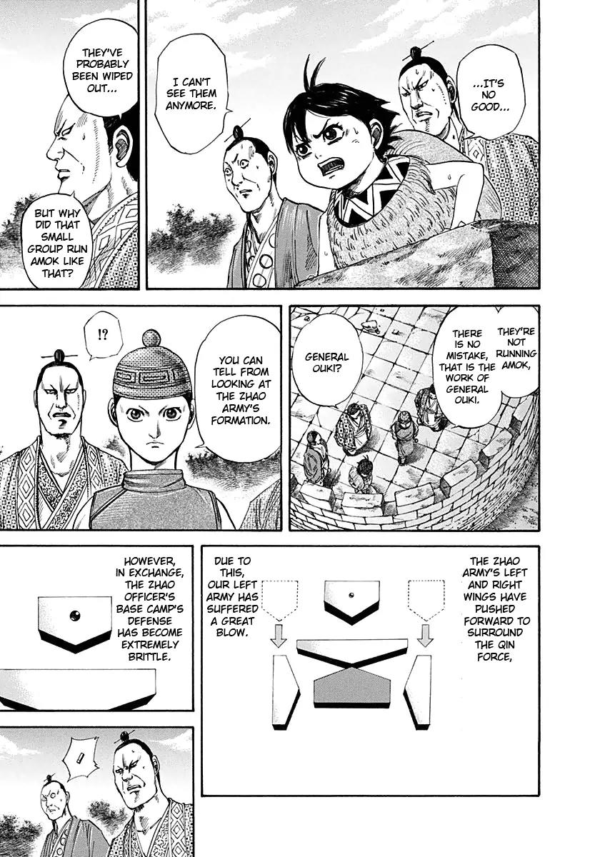Kingdom Chapter 123 page 13 - Chapter 123: Left Army in Chaos