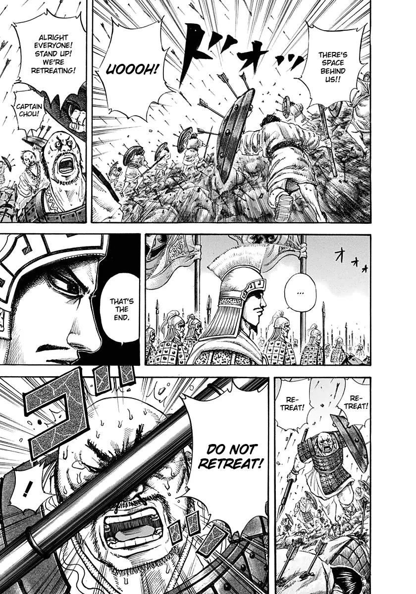 Kingdom Chapter 123 page 17 - Chapter 123: Left Army in Chaos