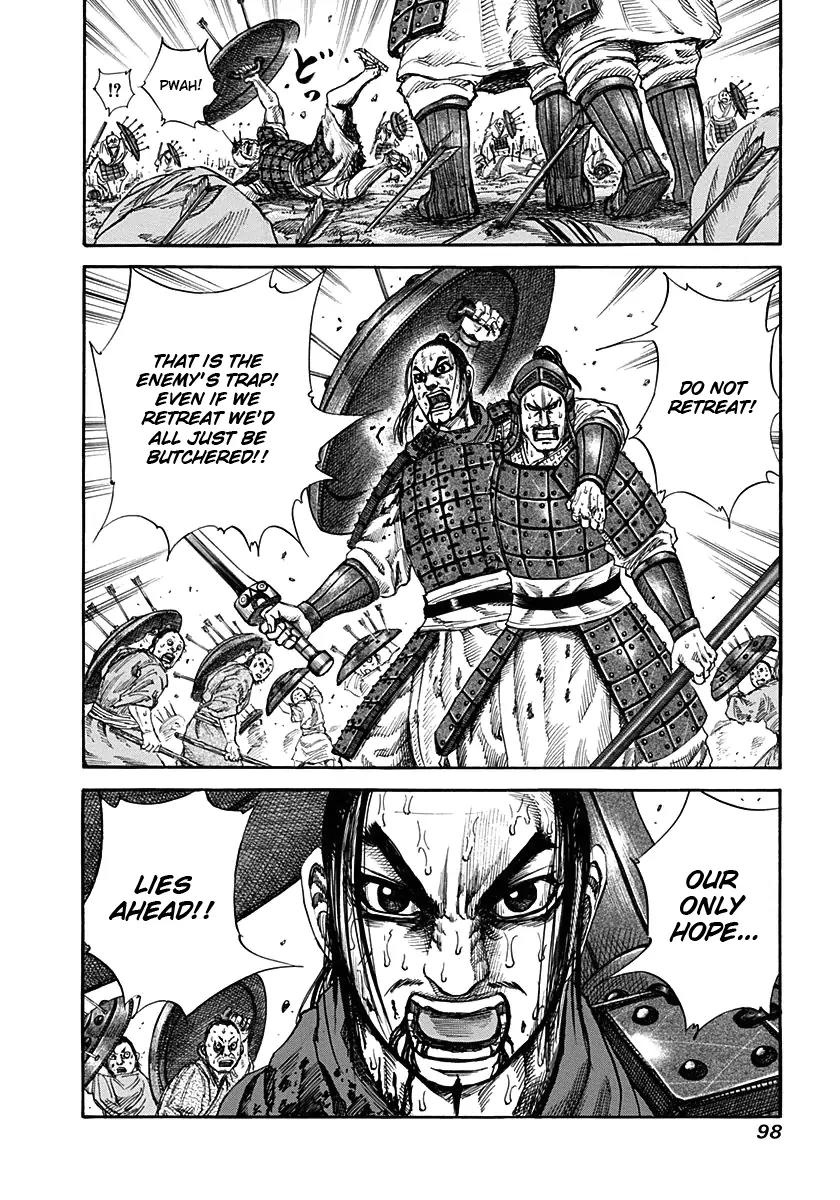Kingdom Chapter 123 page 18 - Chapter 123: Left Army in Chaos