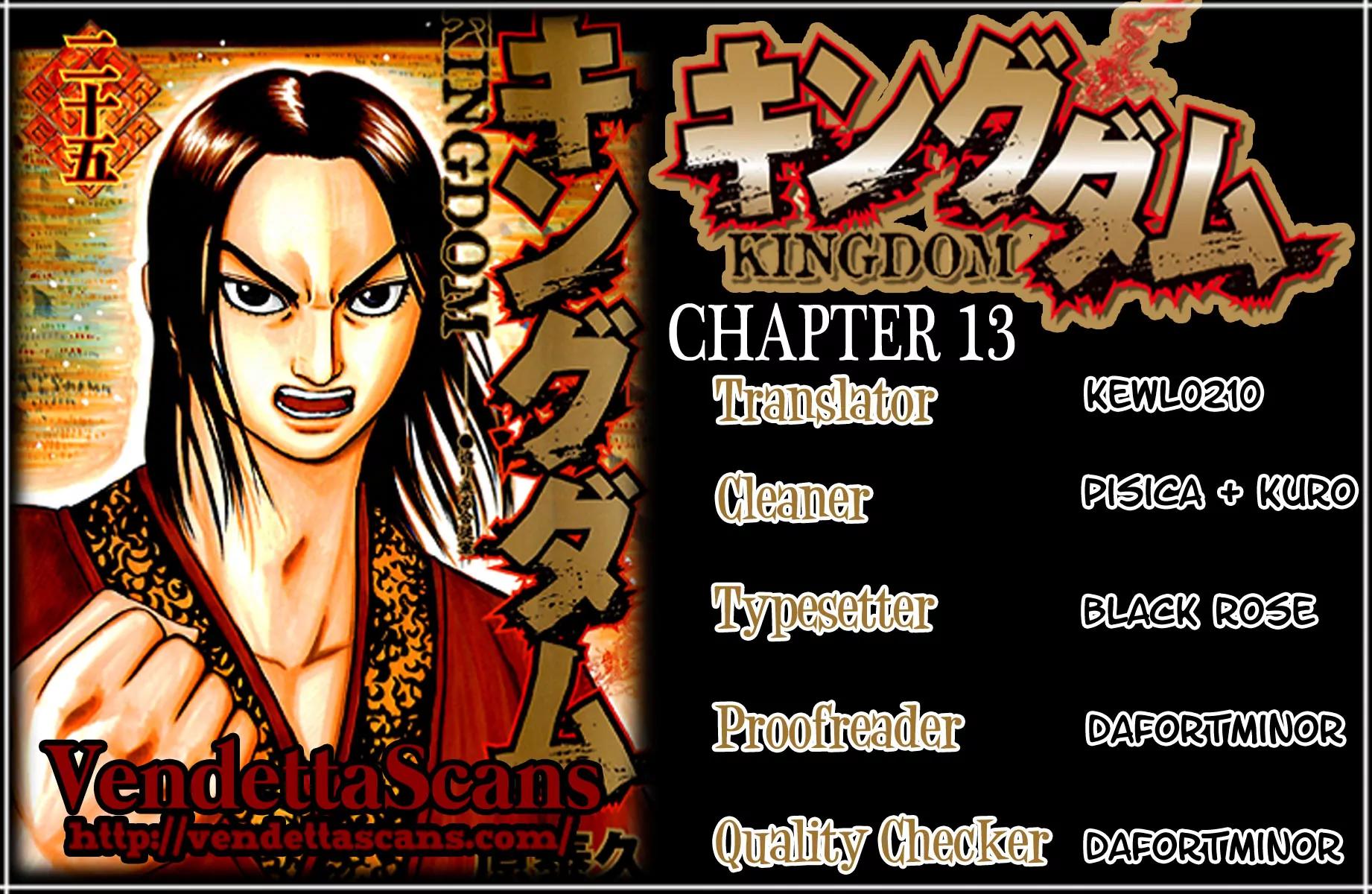 Kingdom Chapter 13 page 2 - Chapter 13: Heated Battle