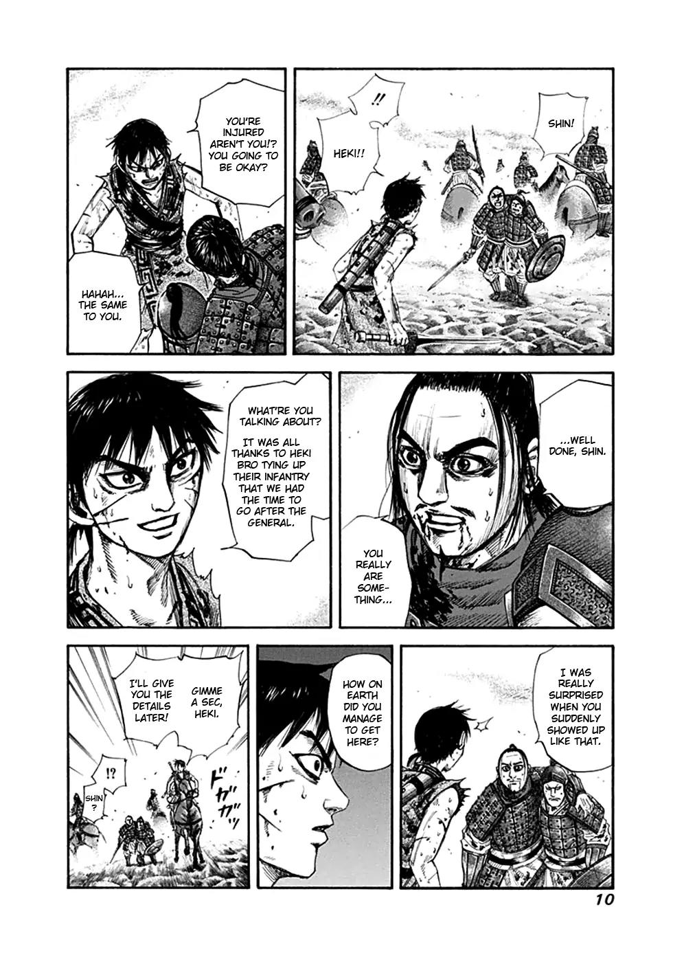 Kingdom manga, chapter 130, page 10 of 24