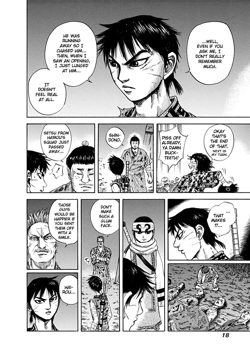 Kingdom manga, chapter 130, page 18 of 24