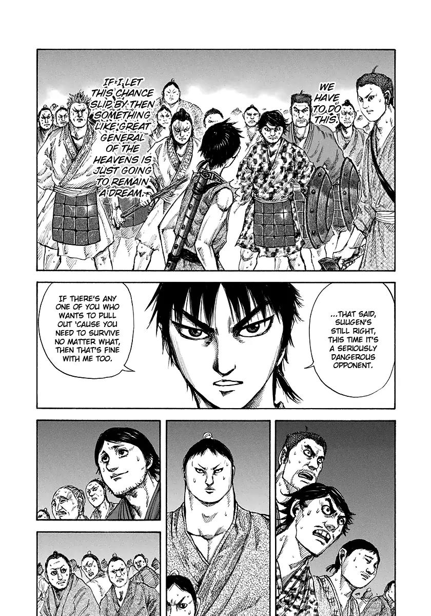 Kingdom manga, chapter 144, page 15 of 17