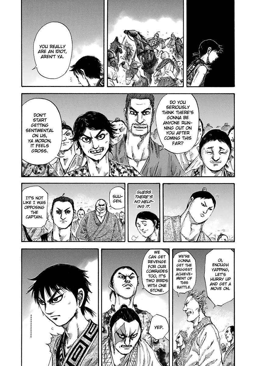 Kingdom manga, chapter 144, page 16 of 17