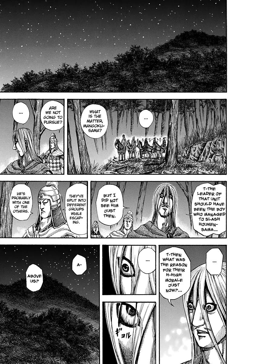 Kingdom manga, chapter 147, page 17 of 18