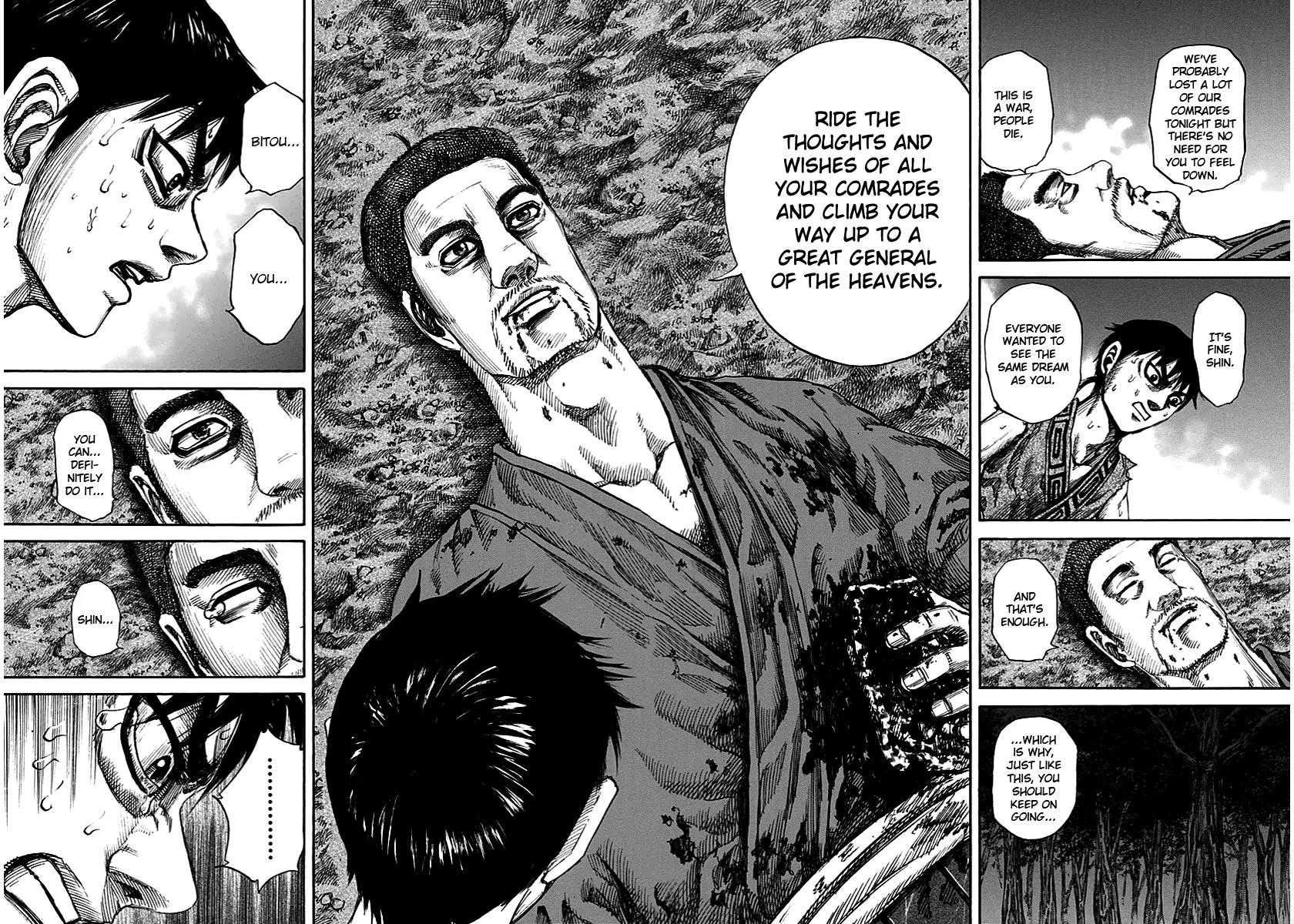 Kingdom manga, chapter 148, page 16 of 21
