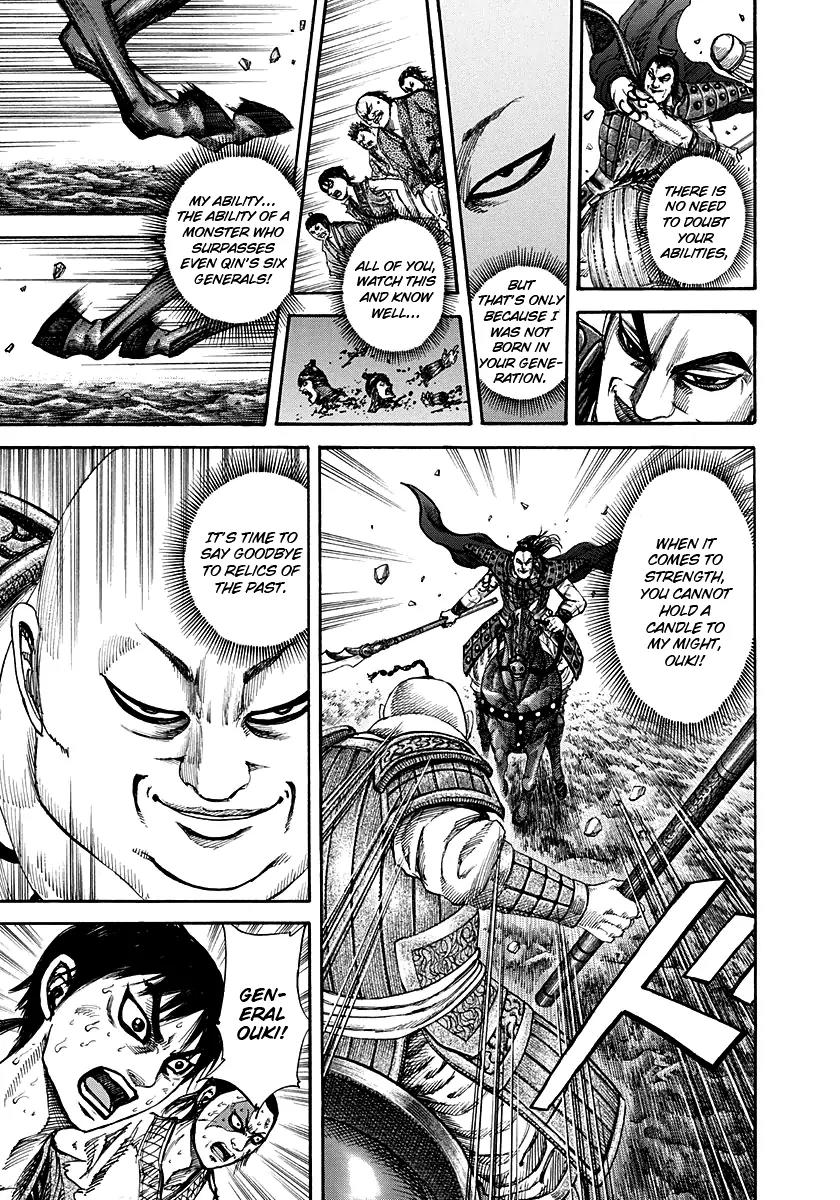 Kingdom Chapter 150 page 13 - Chapter 150: Ouki's True Strength