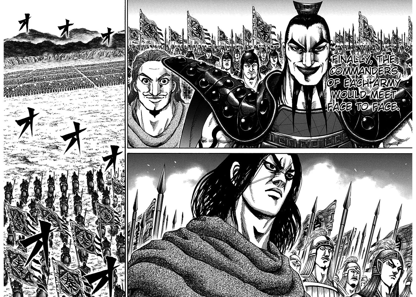Kingdom manga, chapter 156, page 13 of 16