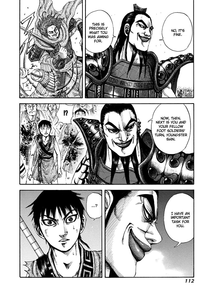 Kingdom manga, chapter 157, page 17 of 18