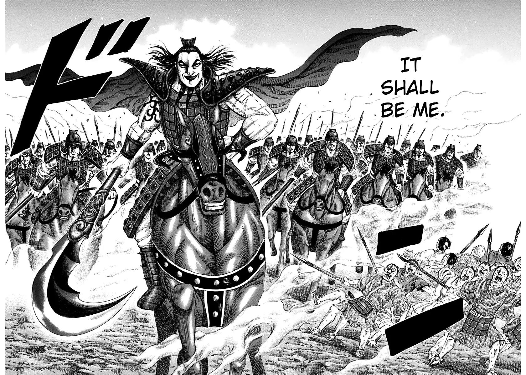 Kingdom manga, chapter 158, page 16 of 17