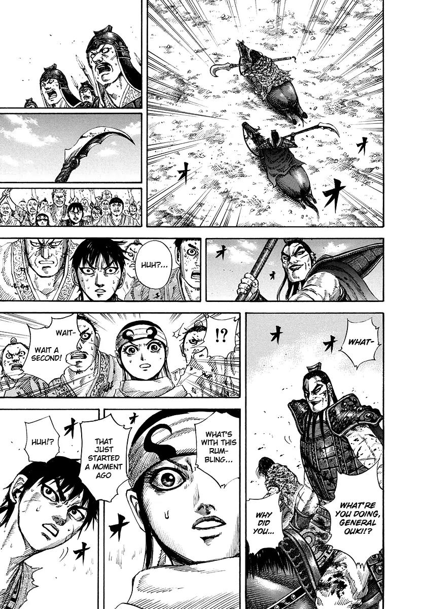 Kingdom manga, chapter 166, page 15 of 17
