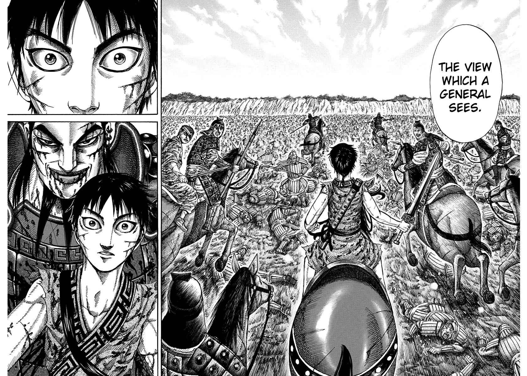 Kingdom manga, chapter 171, page 14 of 17