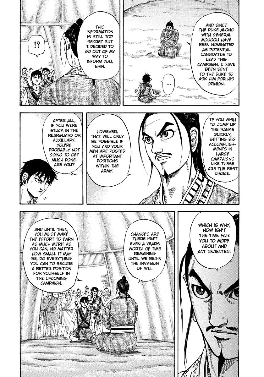 Kingdom Chapter 180 page 9 - Chapter 180: Preliminary Battles