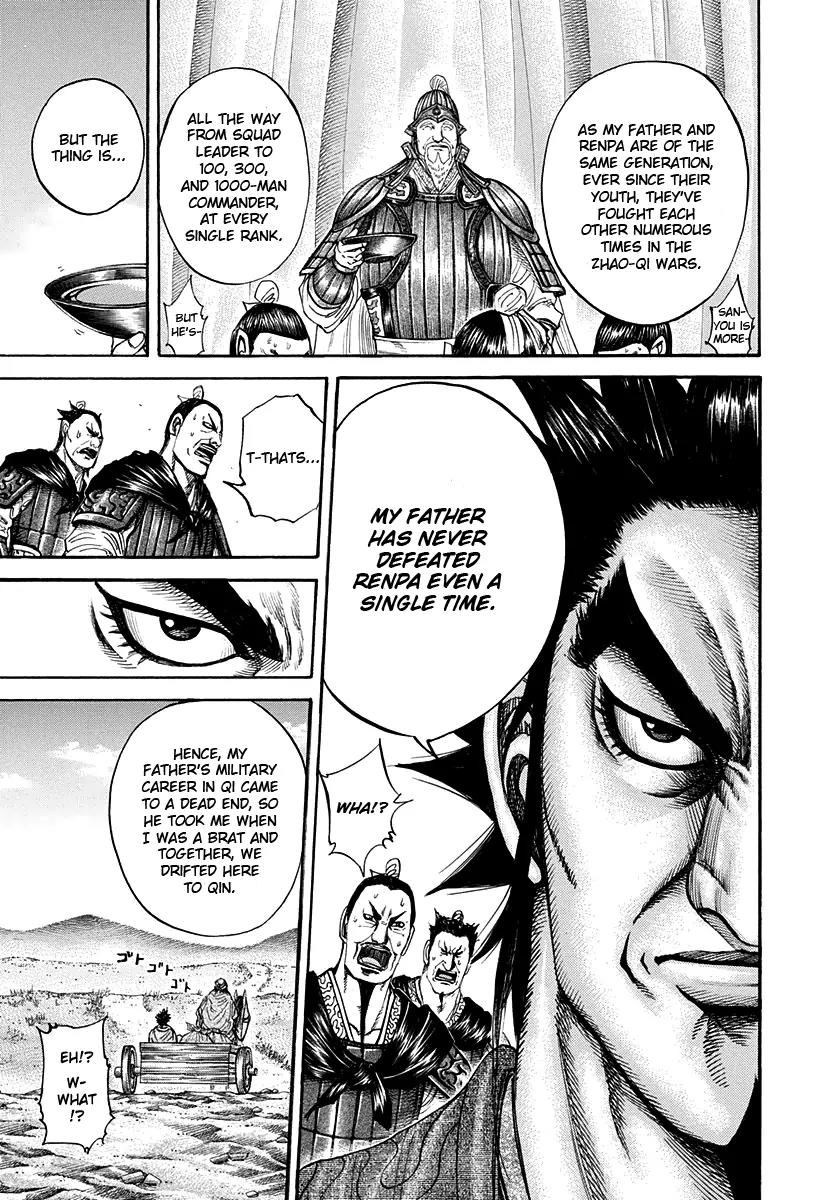 Kingdom manga, chapter 199, page 9 of 18