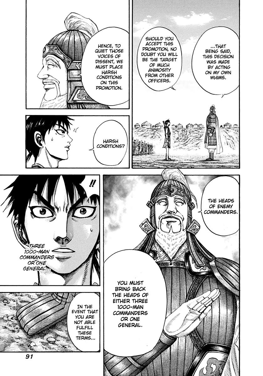 Kingdom Chapter 200 page 11 - Chapter 200: 1000-Man Commander