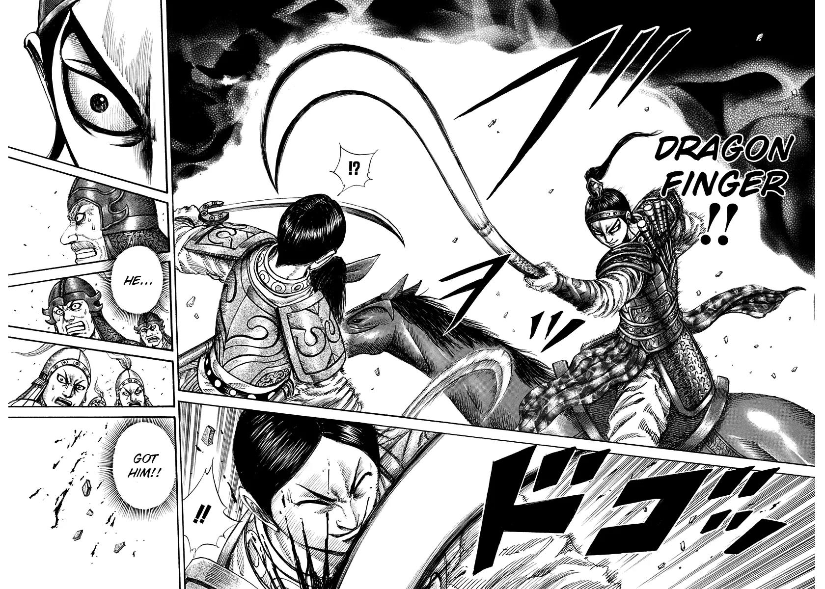 Kingdom manga, chapter 205, page 12 of 17