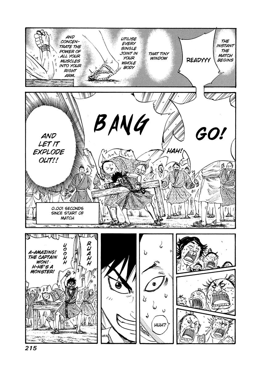 Kingdom manga, chapter 206, page 19 of 21