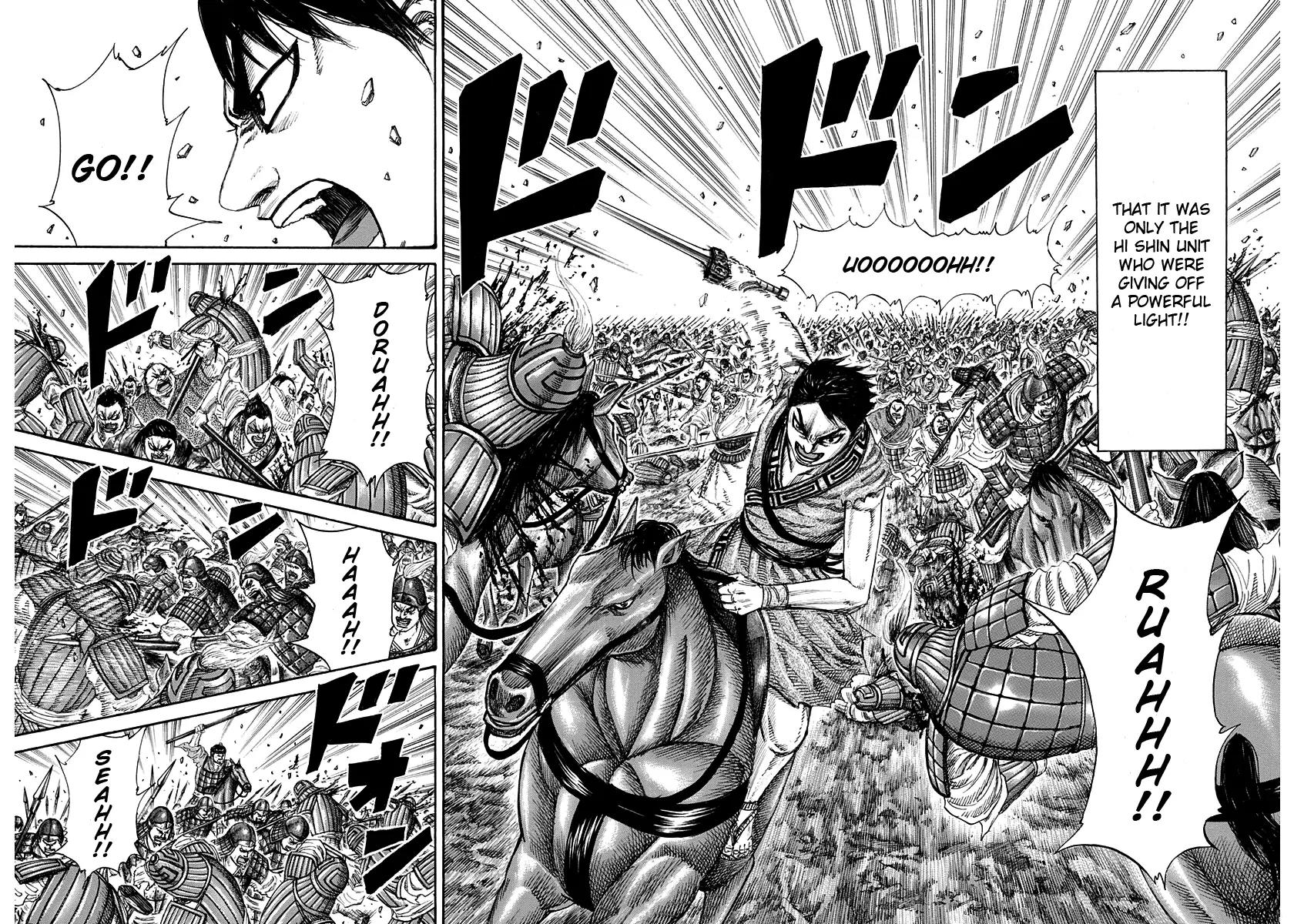 Kingdom manga, chapter 206, page 9 of 21