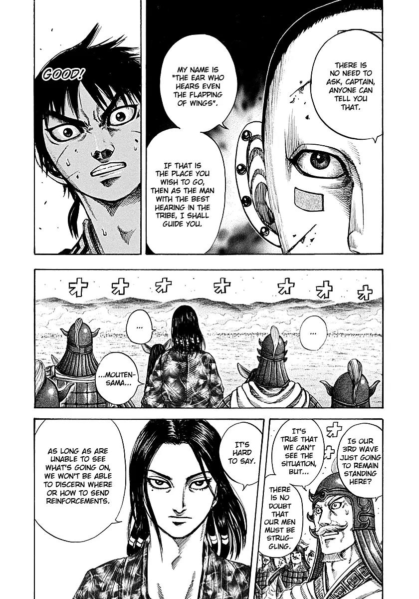 Kingdom Chapter 208 page 10 - Chapter 208: Enemy Command Squad's Location