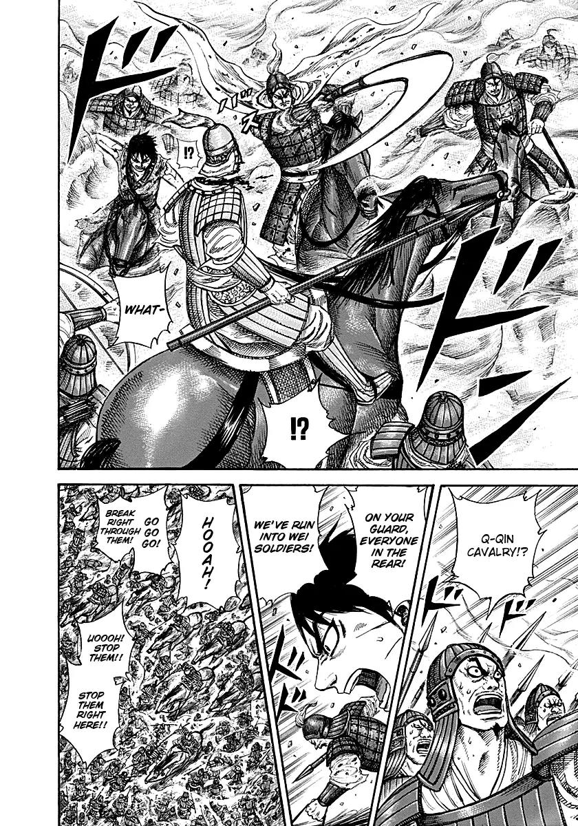 Kingdom Chapter 208 page 12 - Chapter 208: Enemy Command Squad's Location