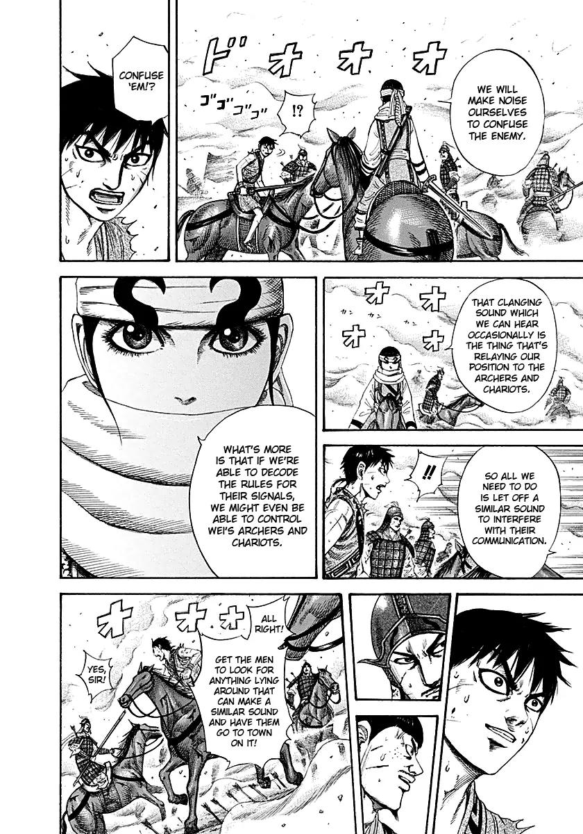 Kingdom Chapter 208 page 6 - Chapter 208: Enemy Command Squad's Location