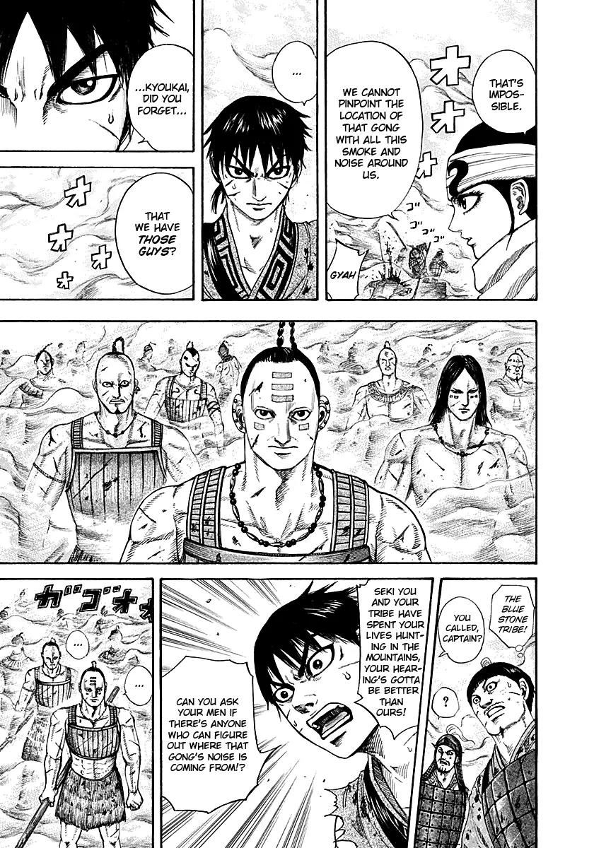 Kingdom Chapter 208 page 9 - Chapter 208: Enemy Command Squad's Location