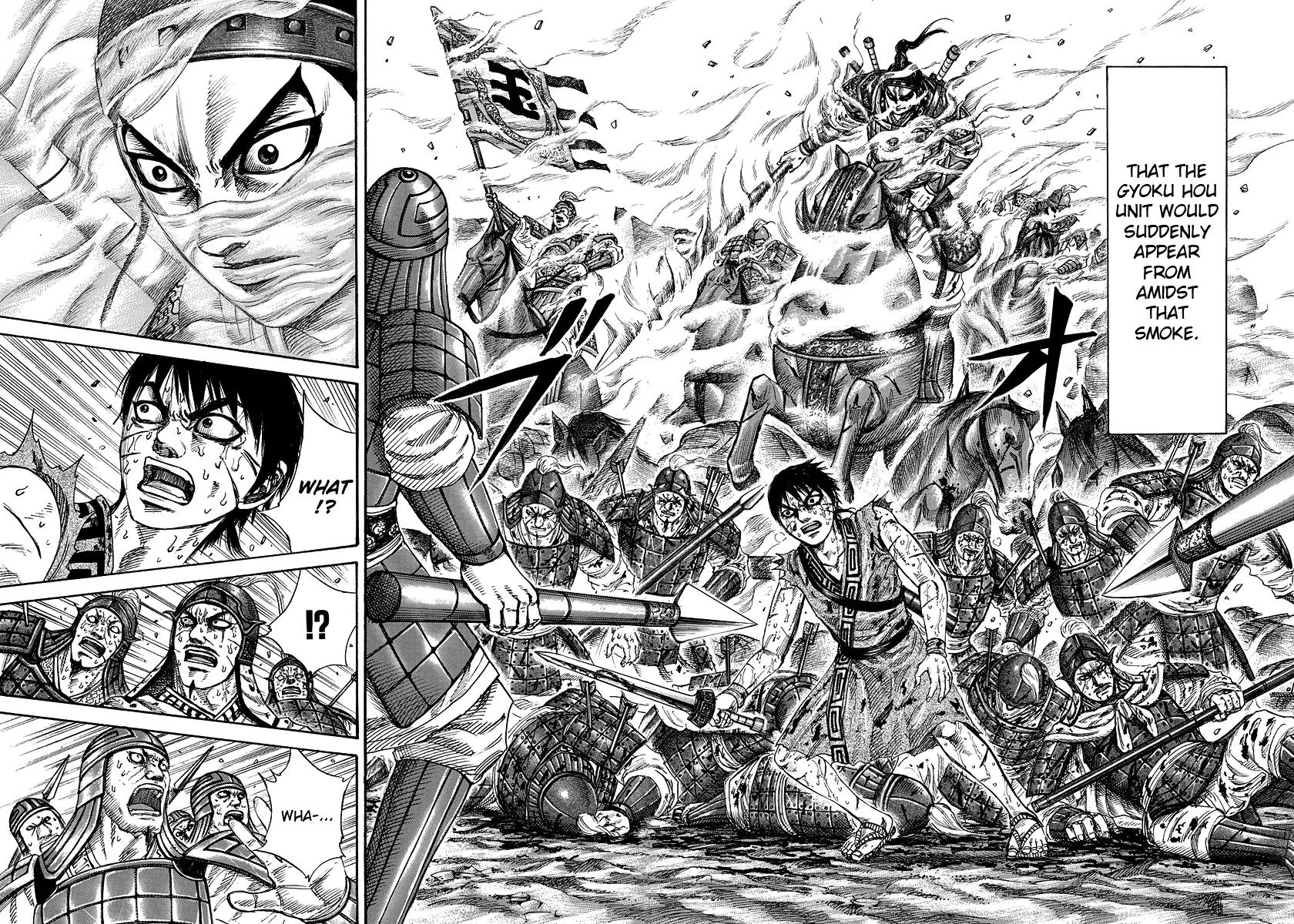 Kingdom manga, chapter 209, page 14 of 15