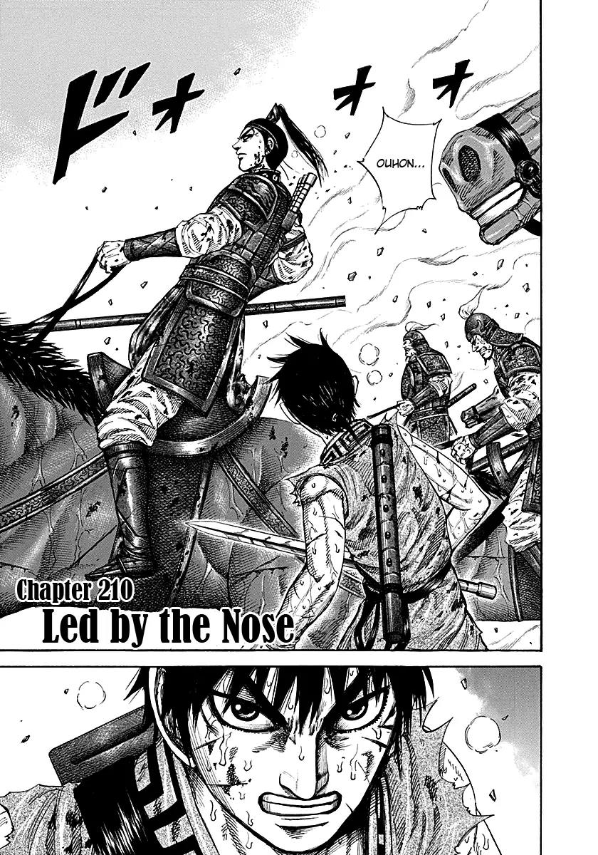Kingdom Chapter 210 page 1 - Chapter 210: Led by the Nose