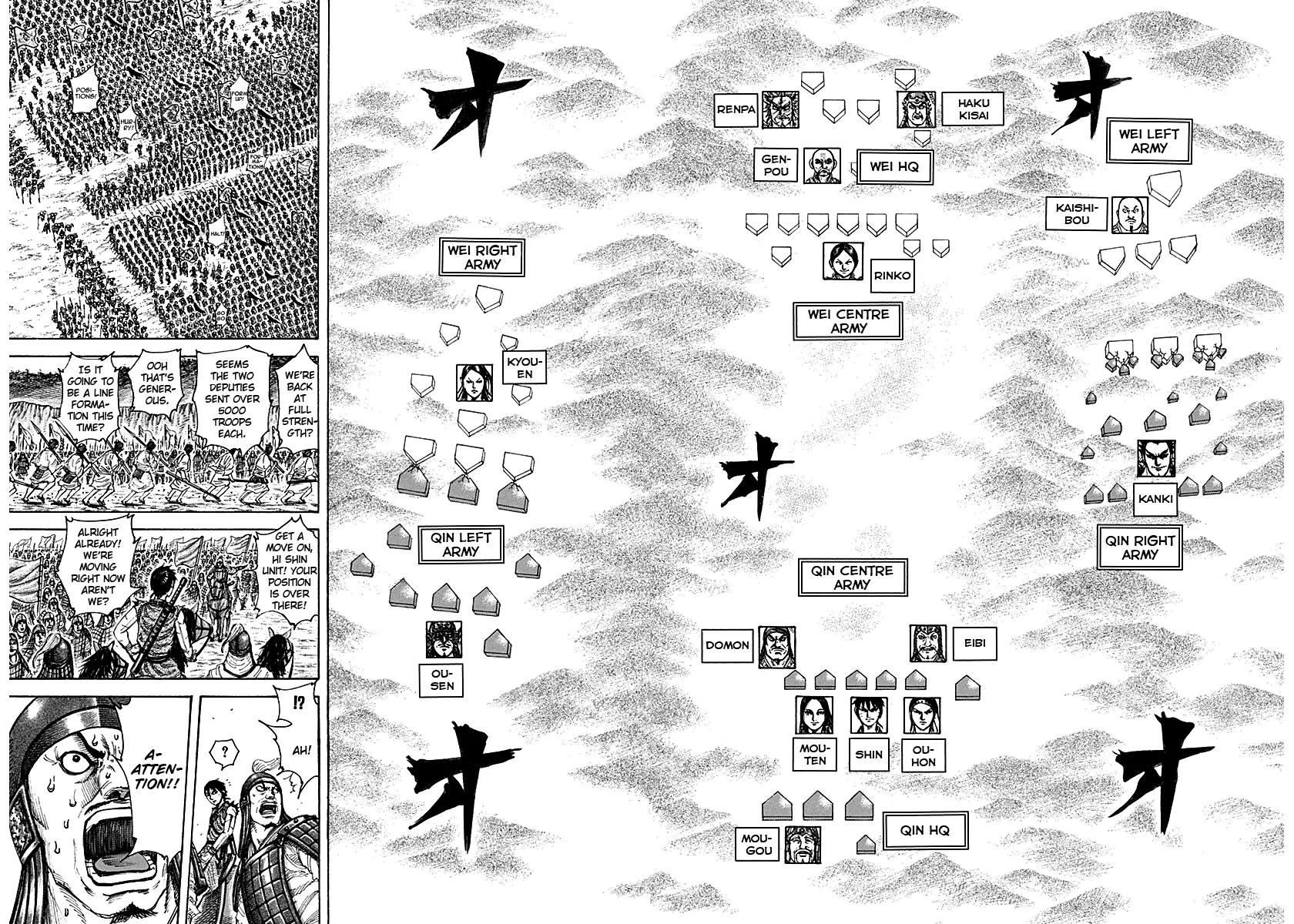 Kingdom manga, chapter 211, page 14 of 19