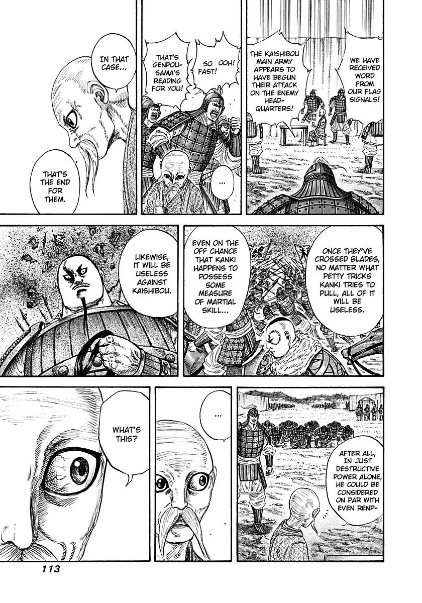 Kingdom manga, chapter 212, page 15 of 20
