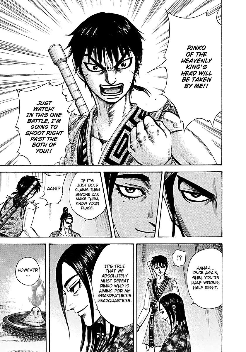 Kingdom manga, chapter 213, page 17 of 18