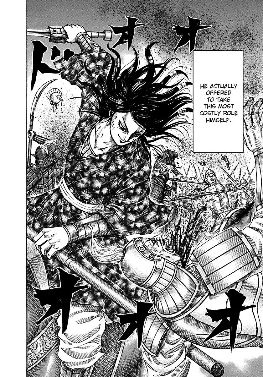 Kingdom manga, chapter 215, page 14 of 18