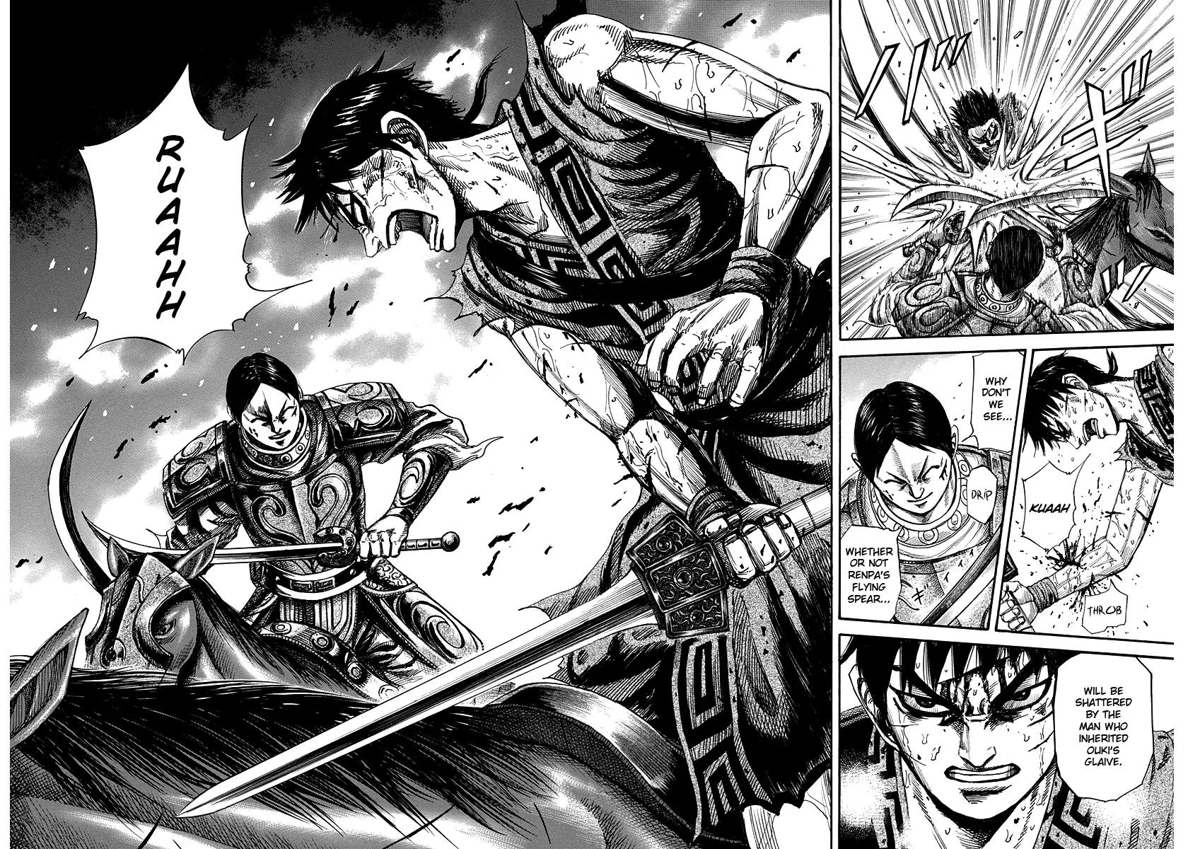 Kingdom Chapter 218 page 13 - Chapter 218: Heki Unit