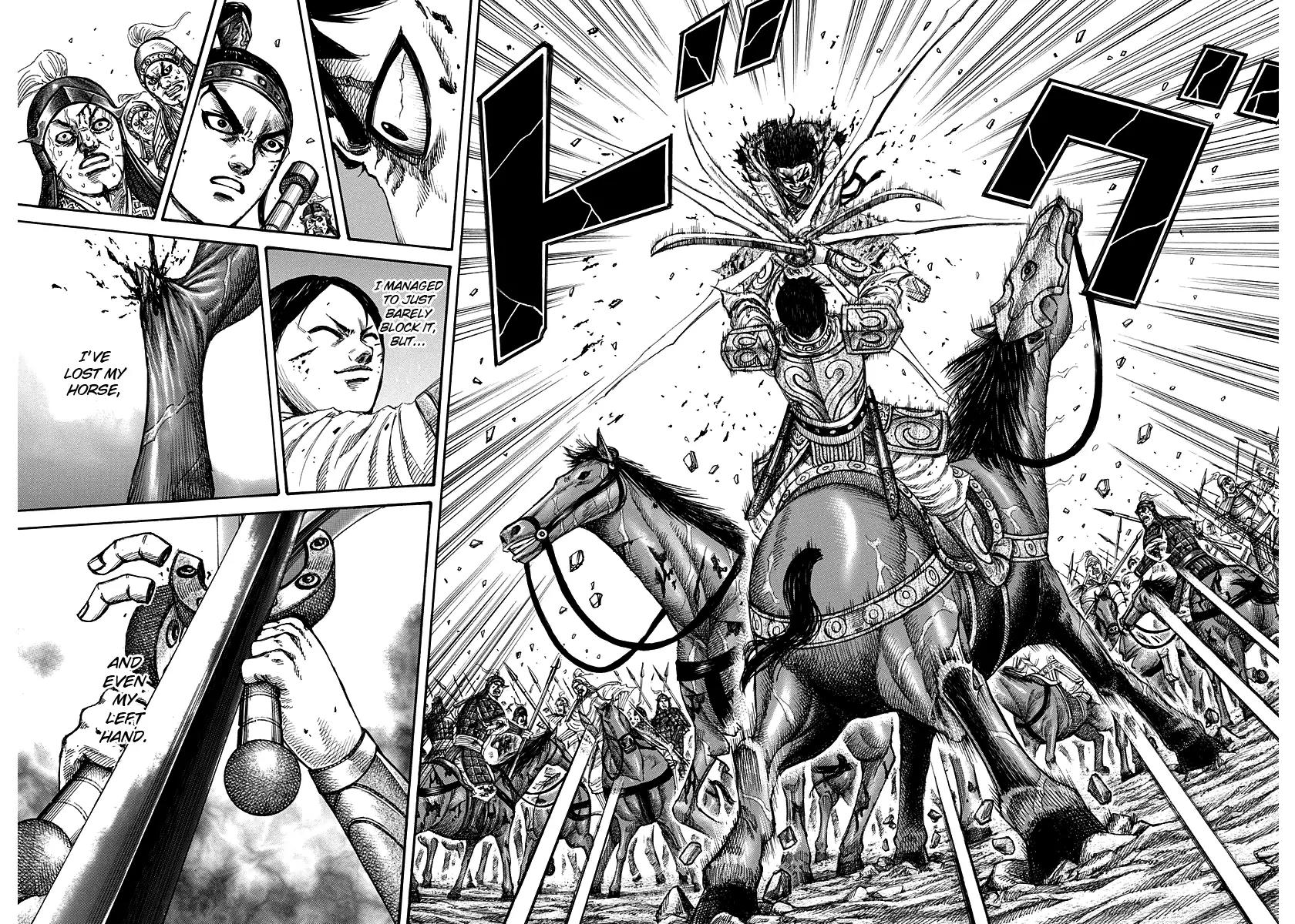 Kingdom manga, chapter 219, page 14 of 17