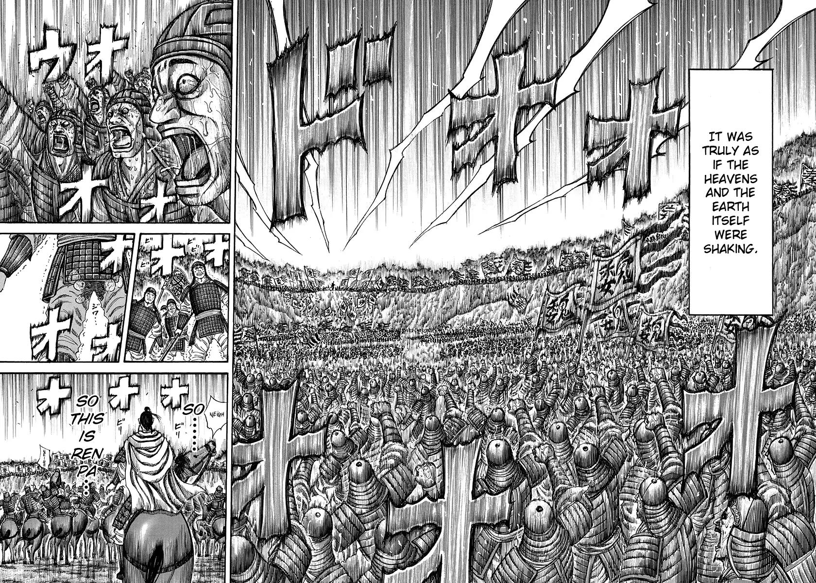 Kingdom manga, chapter 221, page 17 of 18