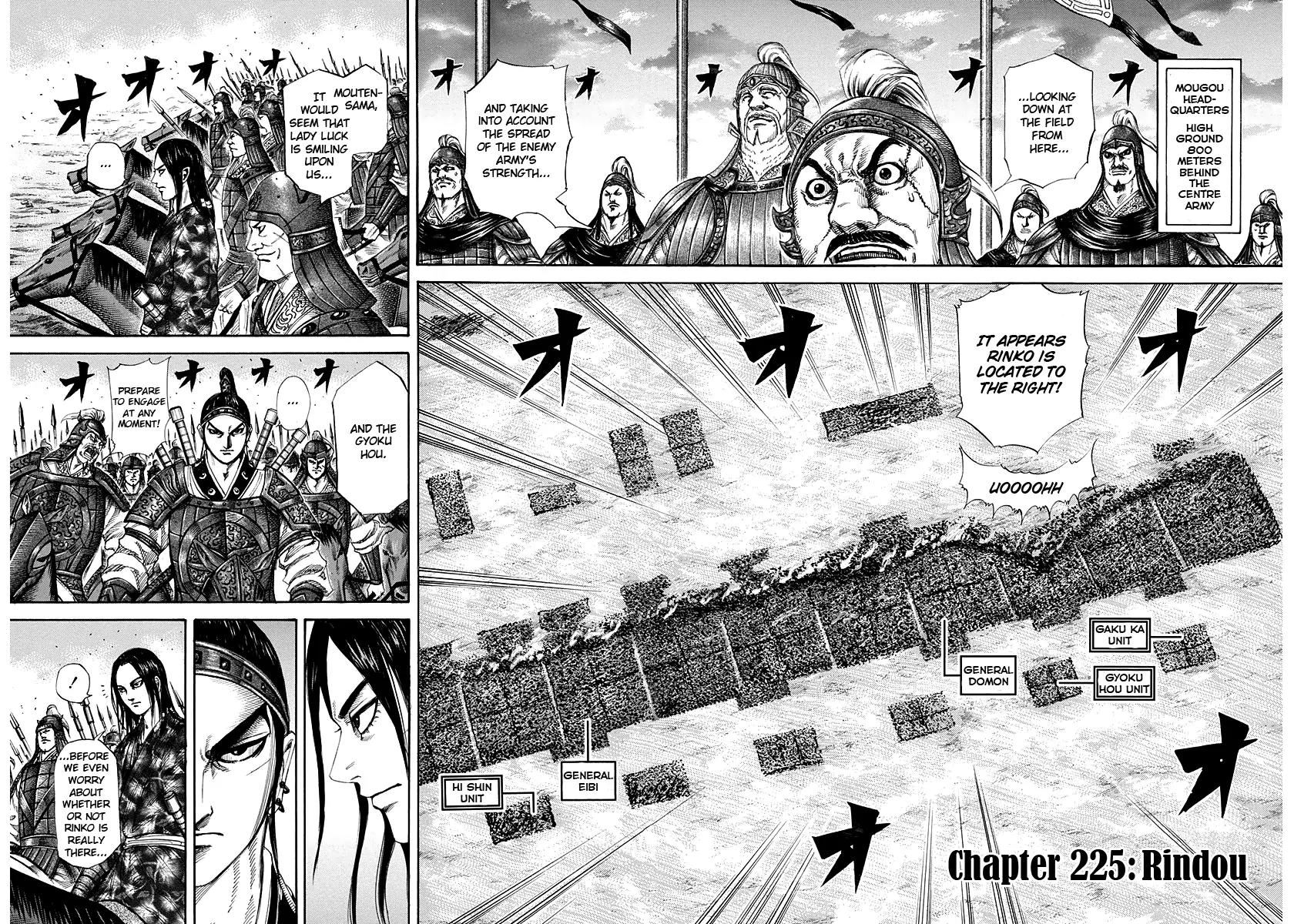 Kingdom Chapter 225 page 2 - Chapter 225: Rindou