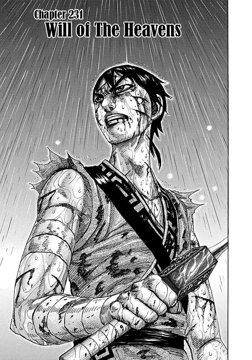 Kingdom Chapter 231 page 1 - Chapter 231: Will of The Heavens