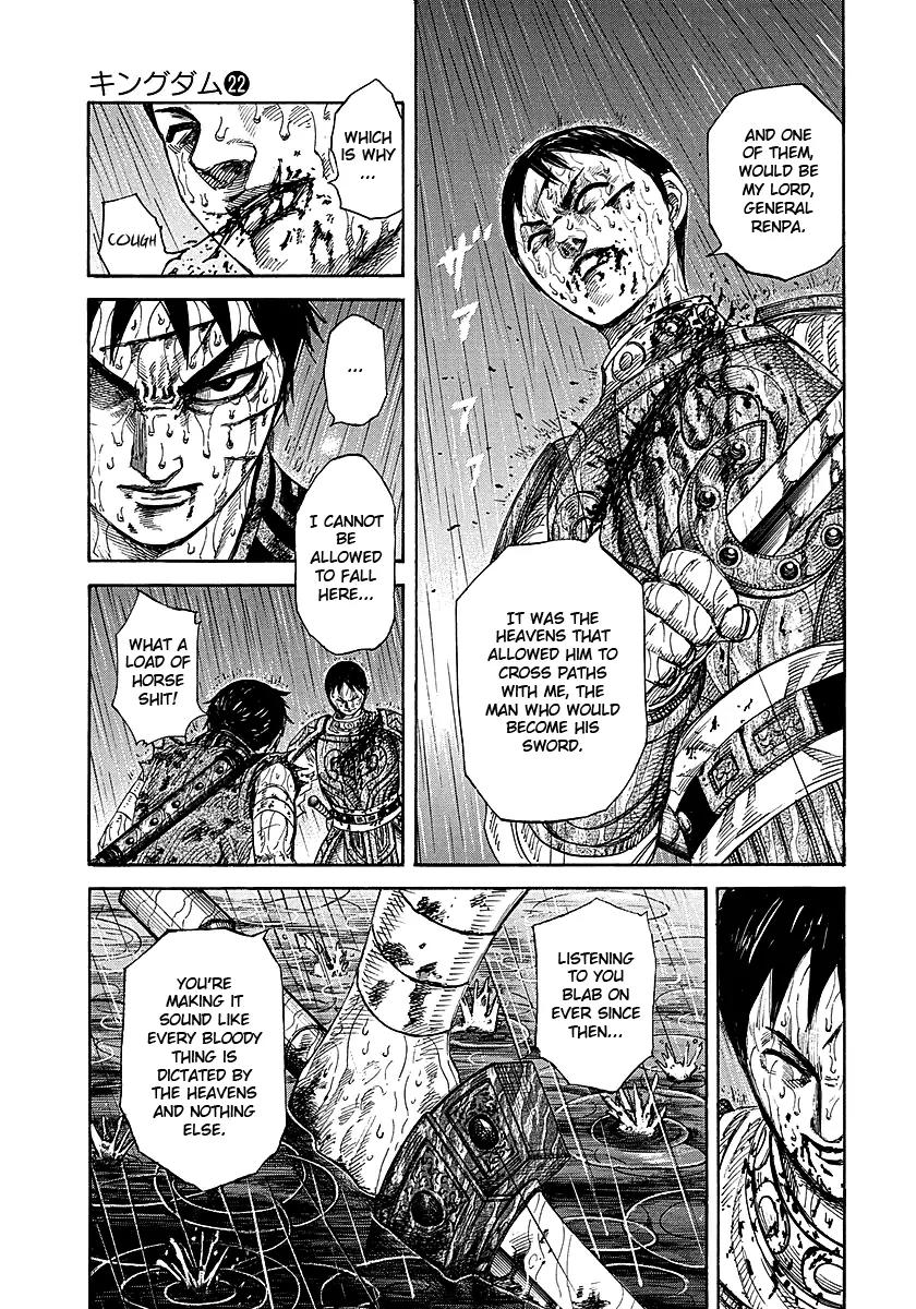 Kingdom Chapter 231 page 11 - Chapter 231: Will of The Heavens