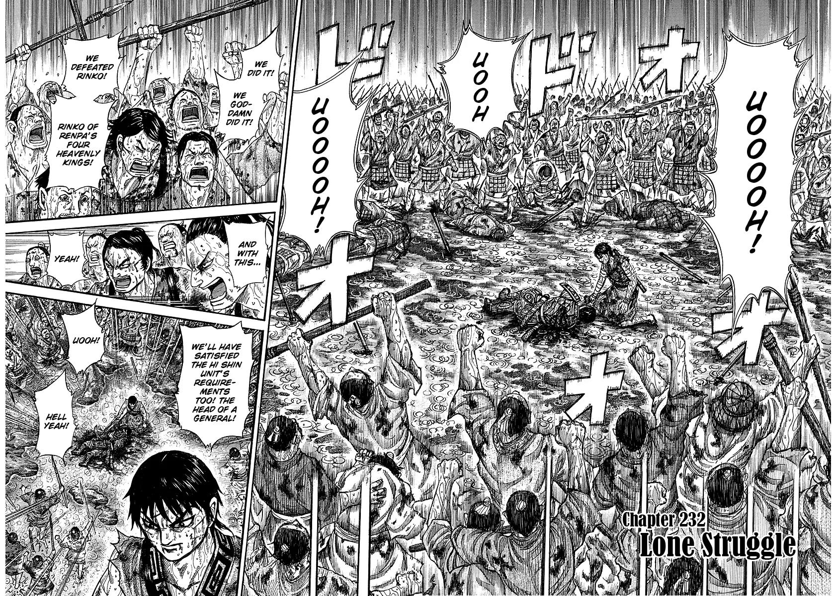 Kingdom Chapter 232 page 2 - Chapter 232: Lone Struggle