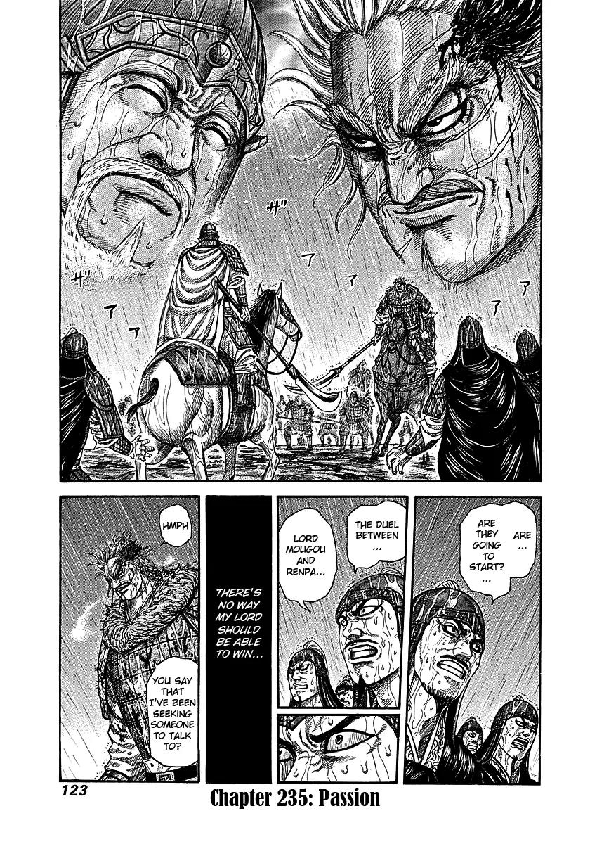 Kingdom Chapter 235 page 1 - Chapter 235: Passion