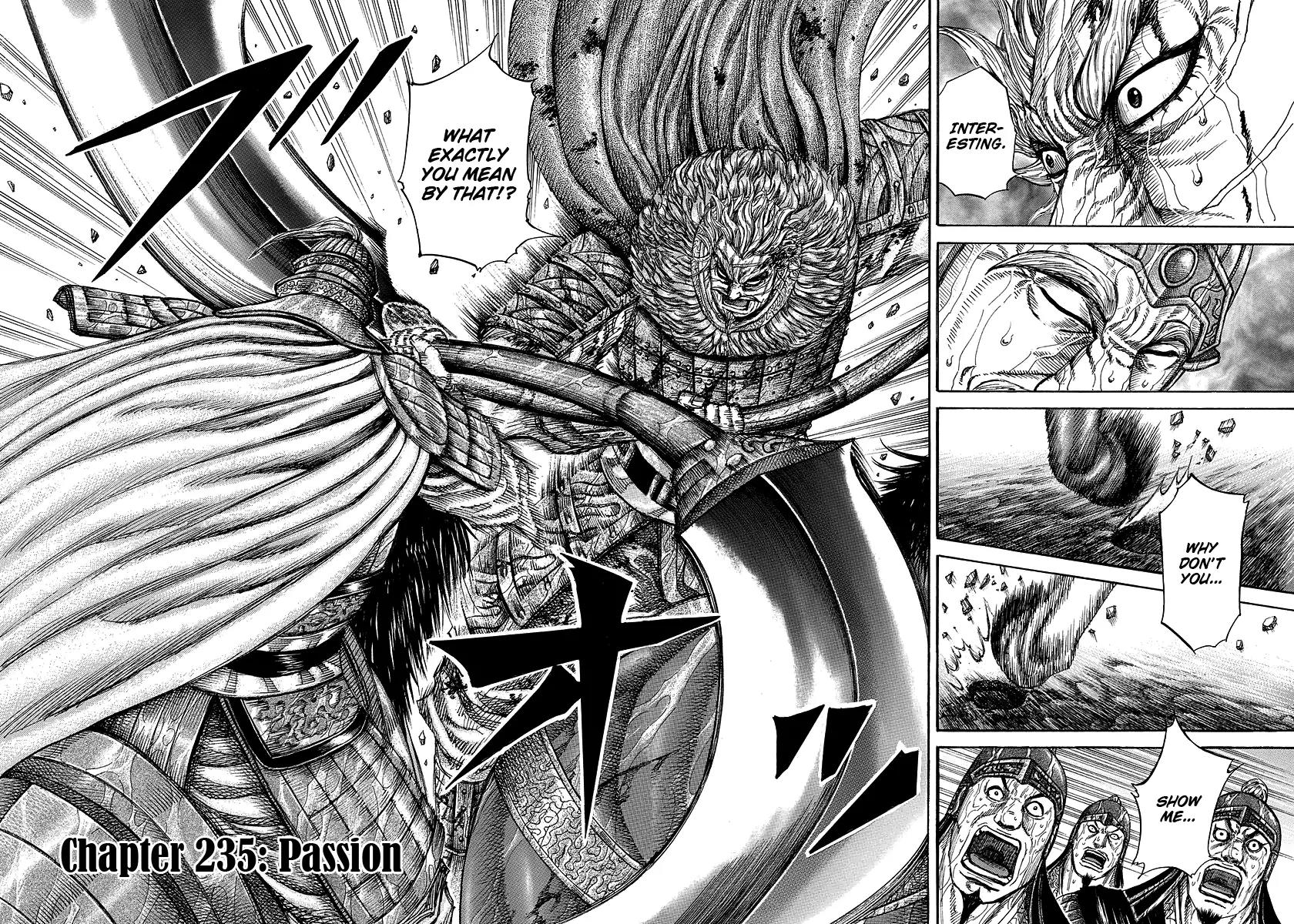 Kingdom Chapter 235 page 2 - Chapter 235: Passion