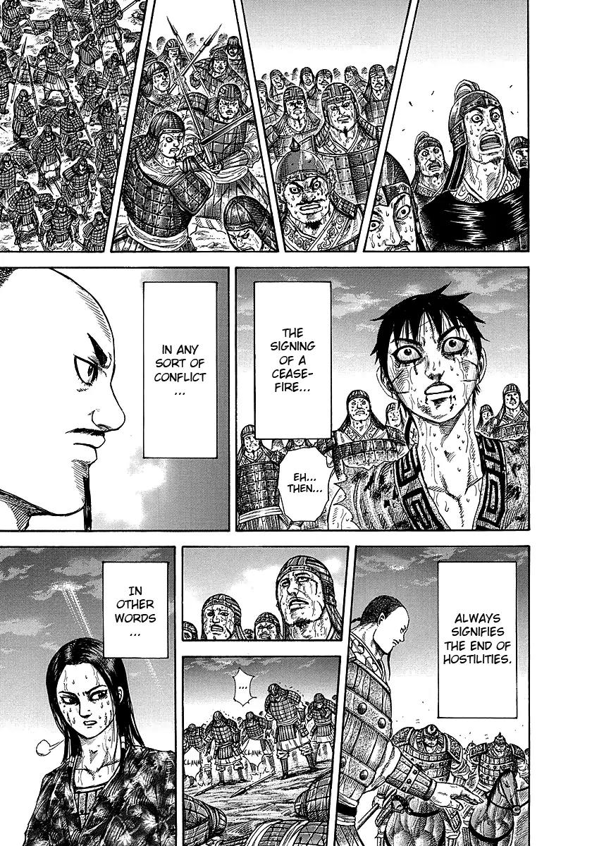 Kingdom manga, chapter 240, page 18 of 23