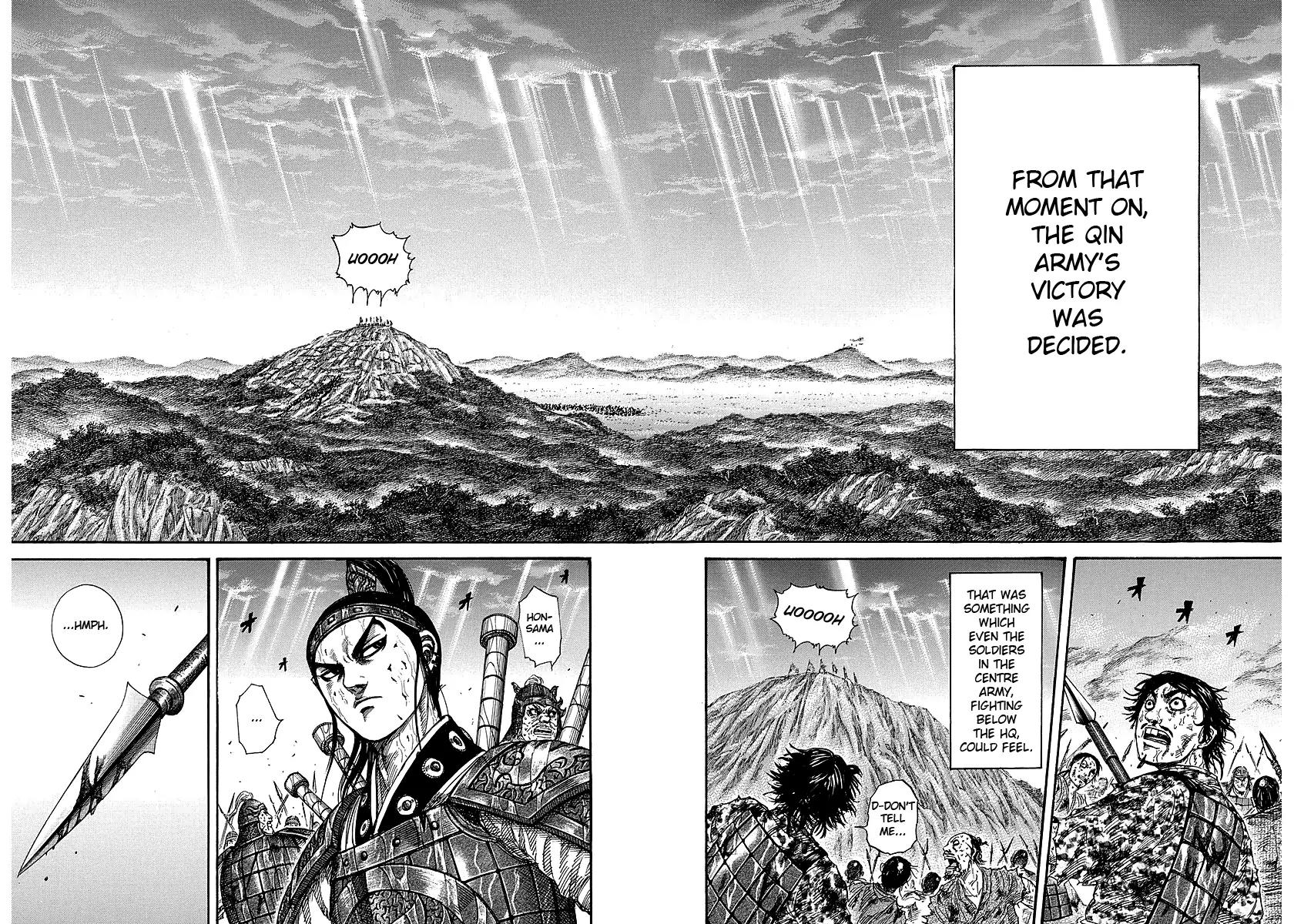 Kingdom manga, chapter 240, page 19 of 23