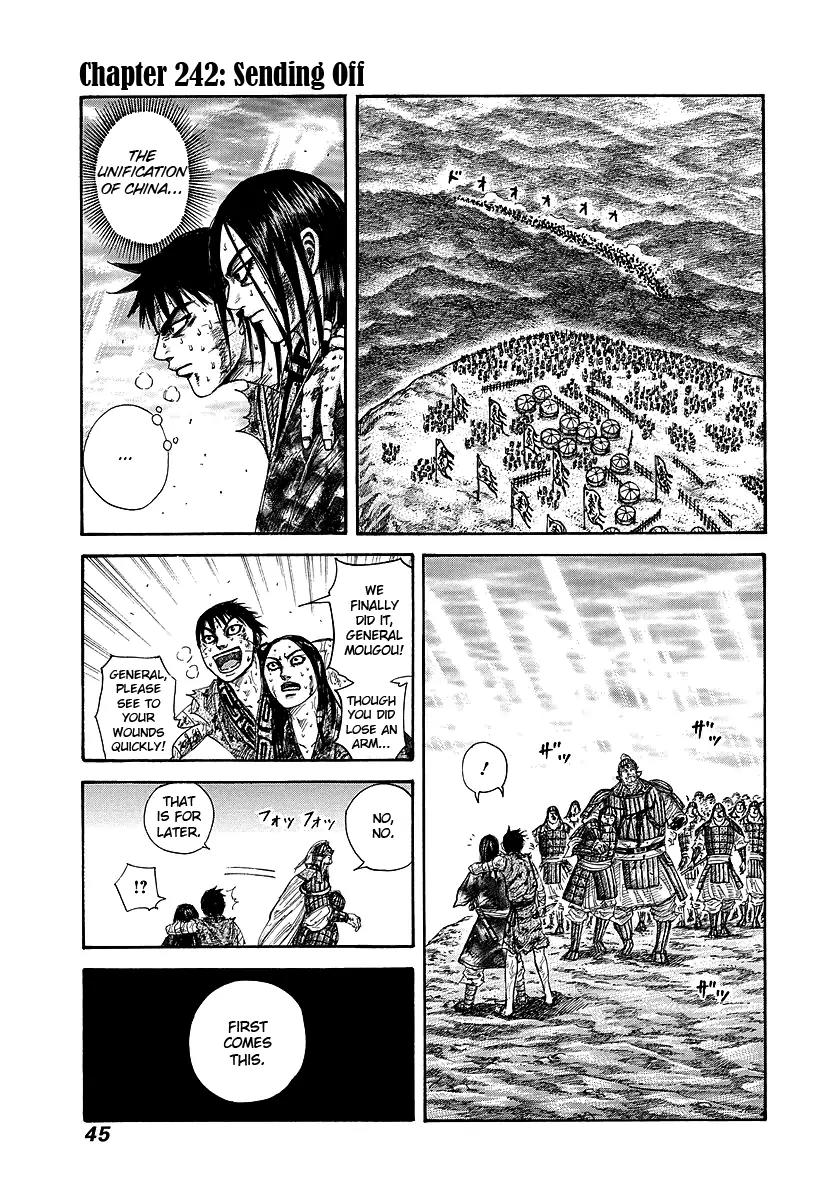 Kingdom Chapter 242 page 1 - Chapter 242: Sending Off