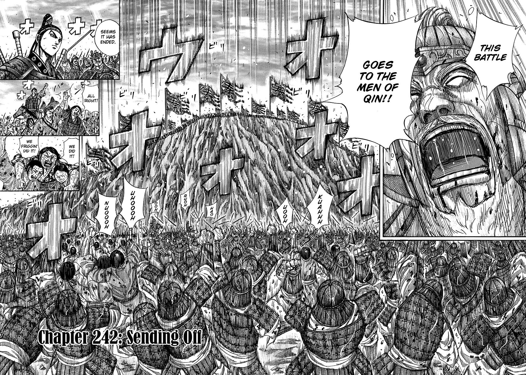 Kingdom Chapter 242 page 2 - Chapter 242: Sending Off