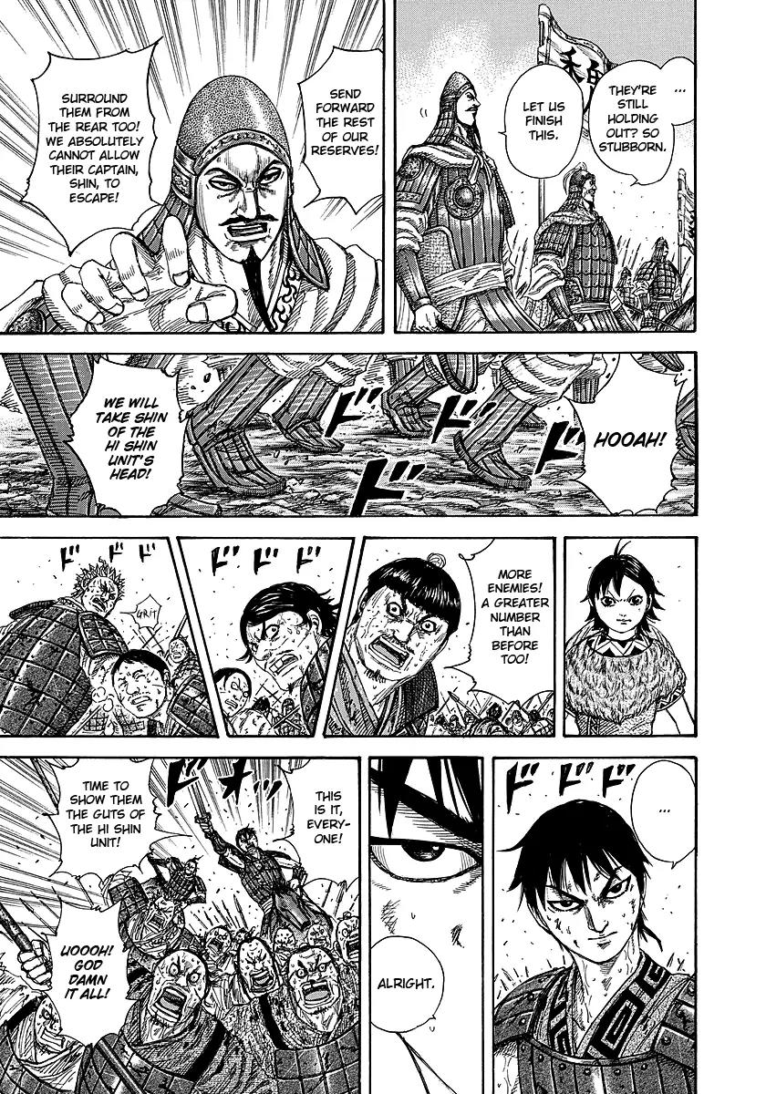 Kingdom manga, chapter 248, page 15 of 18