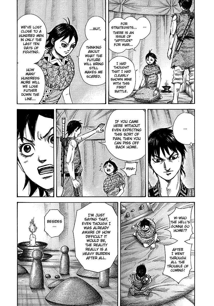 Kingdom Chapter 249 page 15 - Chapter 249: The Hi Shin Unit's Strategist