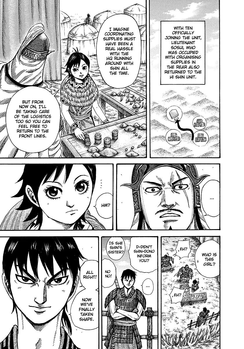 Kingdom Chapter 249 page 9 - Chapter 249: The Hi Shin Unit's Strategist